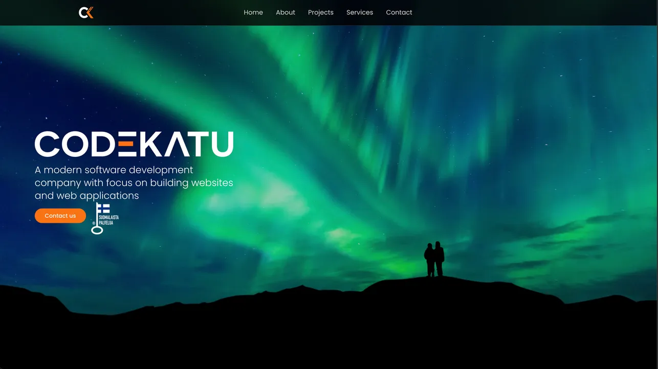 Codekatu Oy - Headless website